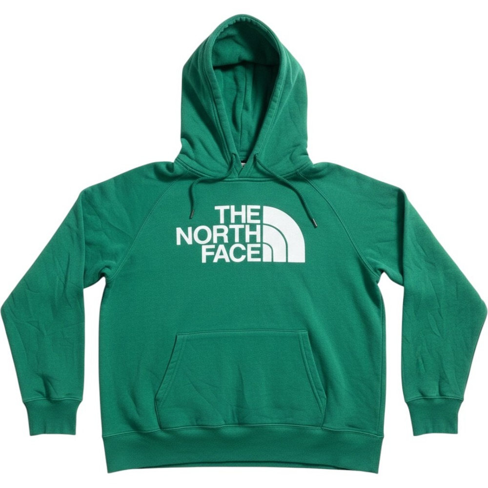 The North Face Womens Half Dome Logo Hoodie Green NF0A4M4M Large